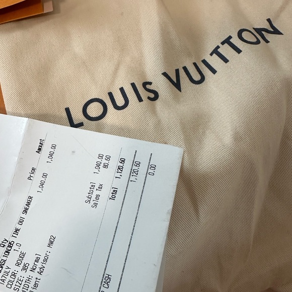 Time out Louis Vuitton size 38 like new - Picture 5 of 5
